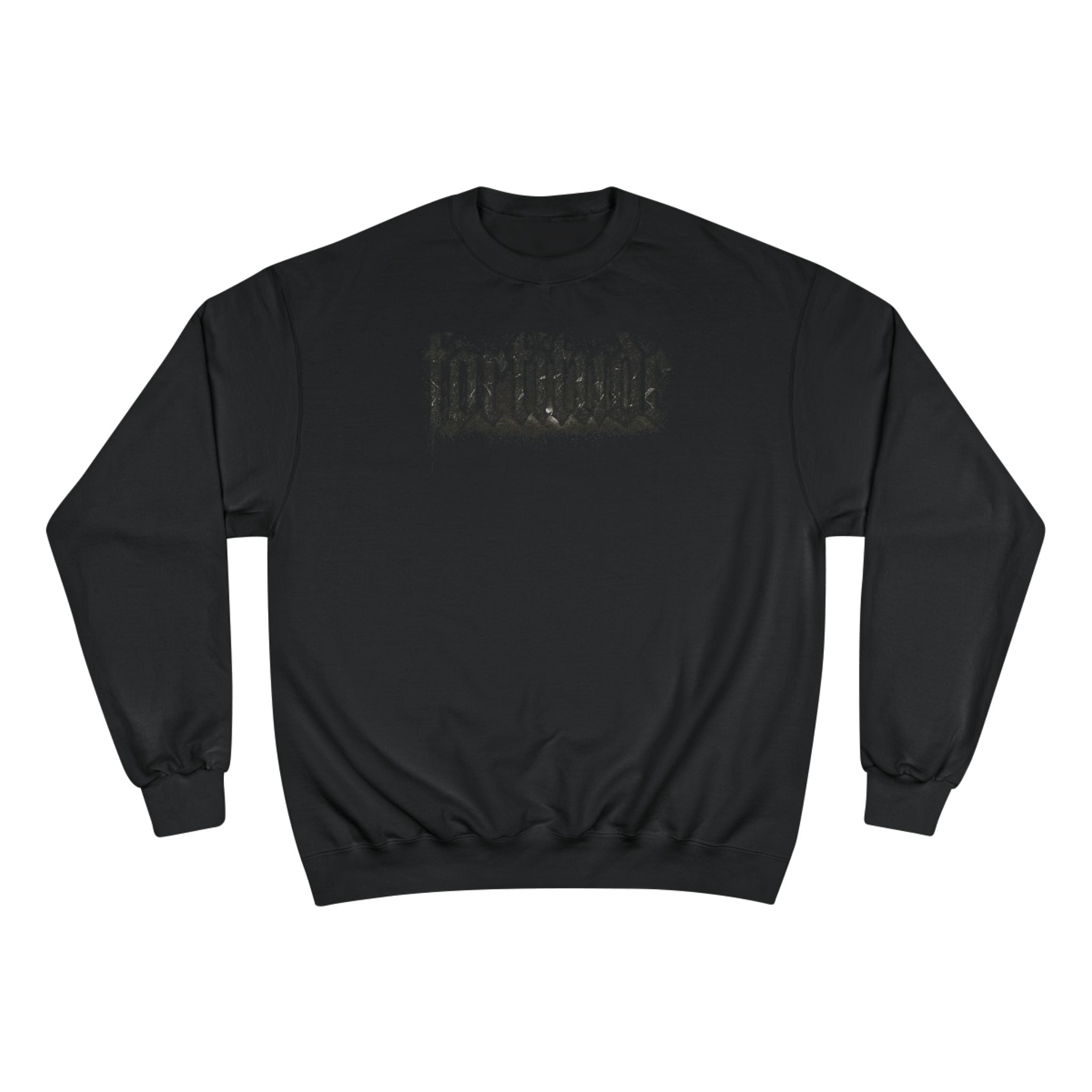 Fortitude Graphic Champion Sweatshirt for Resilience and Strength