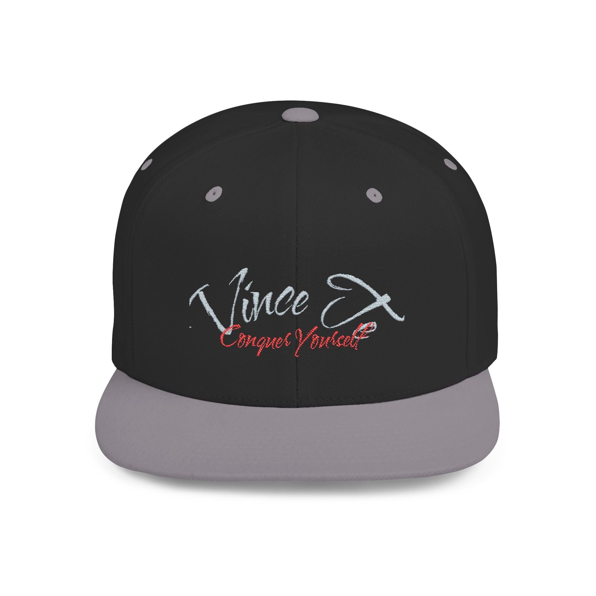 Flat Bill Snapback Hat - Vince Te