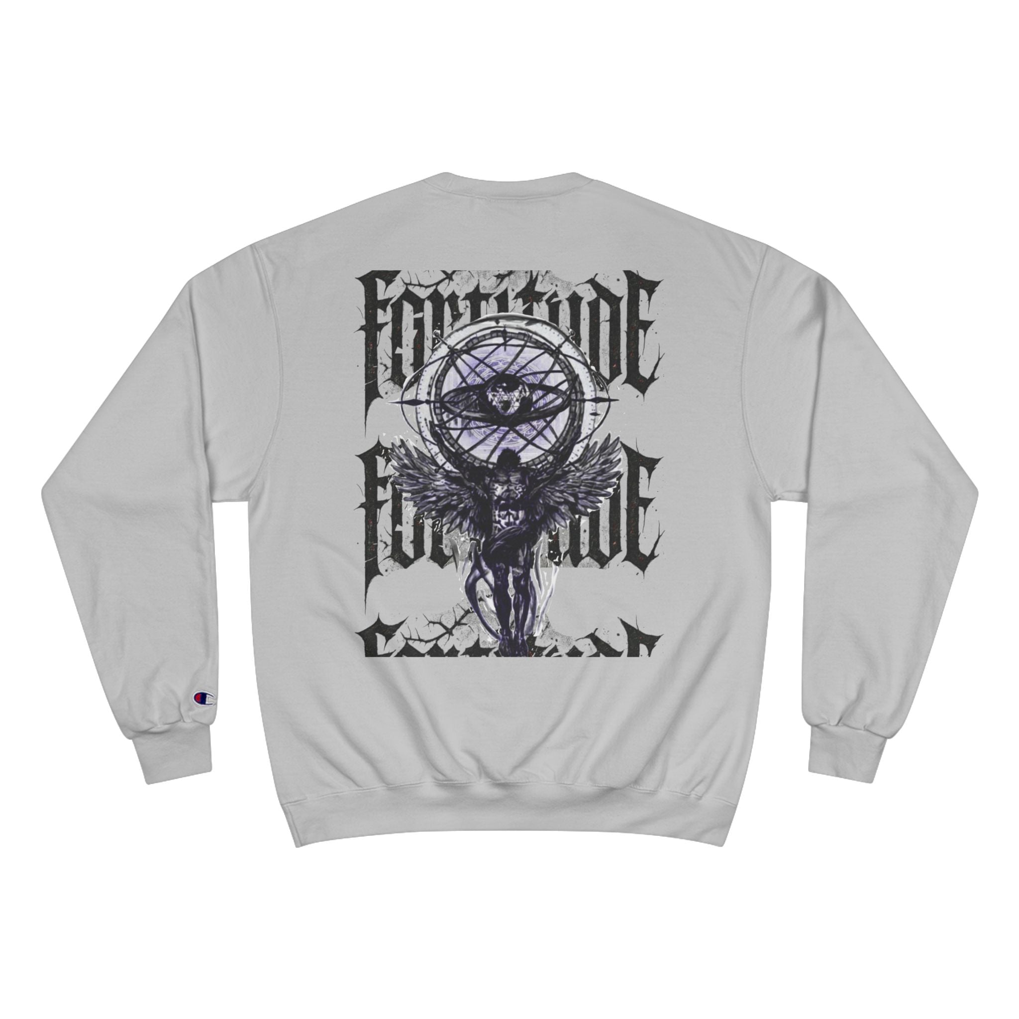 Fortitude Graphic Champion Sweatshirt for Resilience and Strength