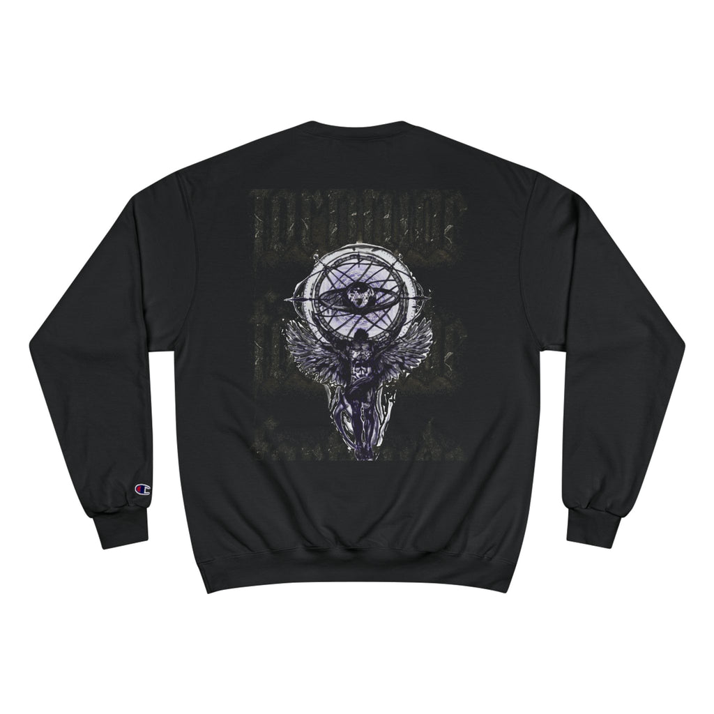 Fortitude Graphic Champion Sweatshirt for Resilience and Strength