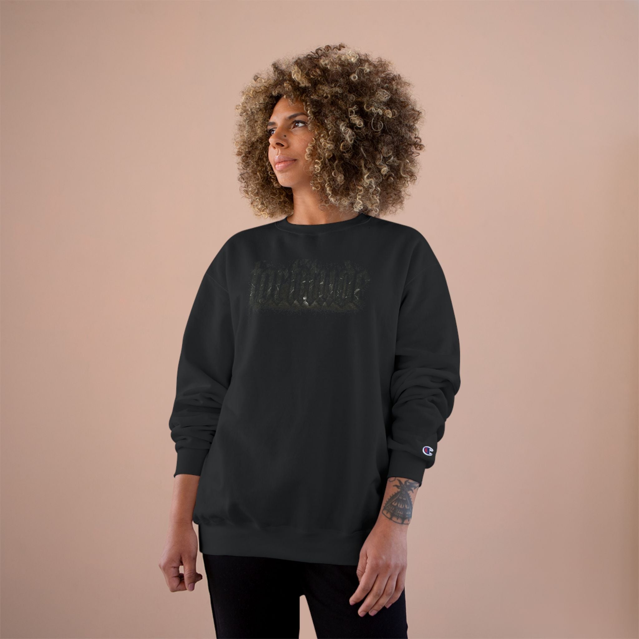 Fortitude Graphic Champion Sweatshirt for Resilience and Strength