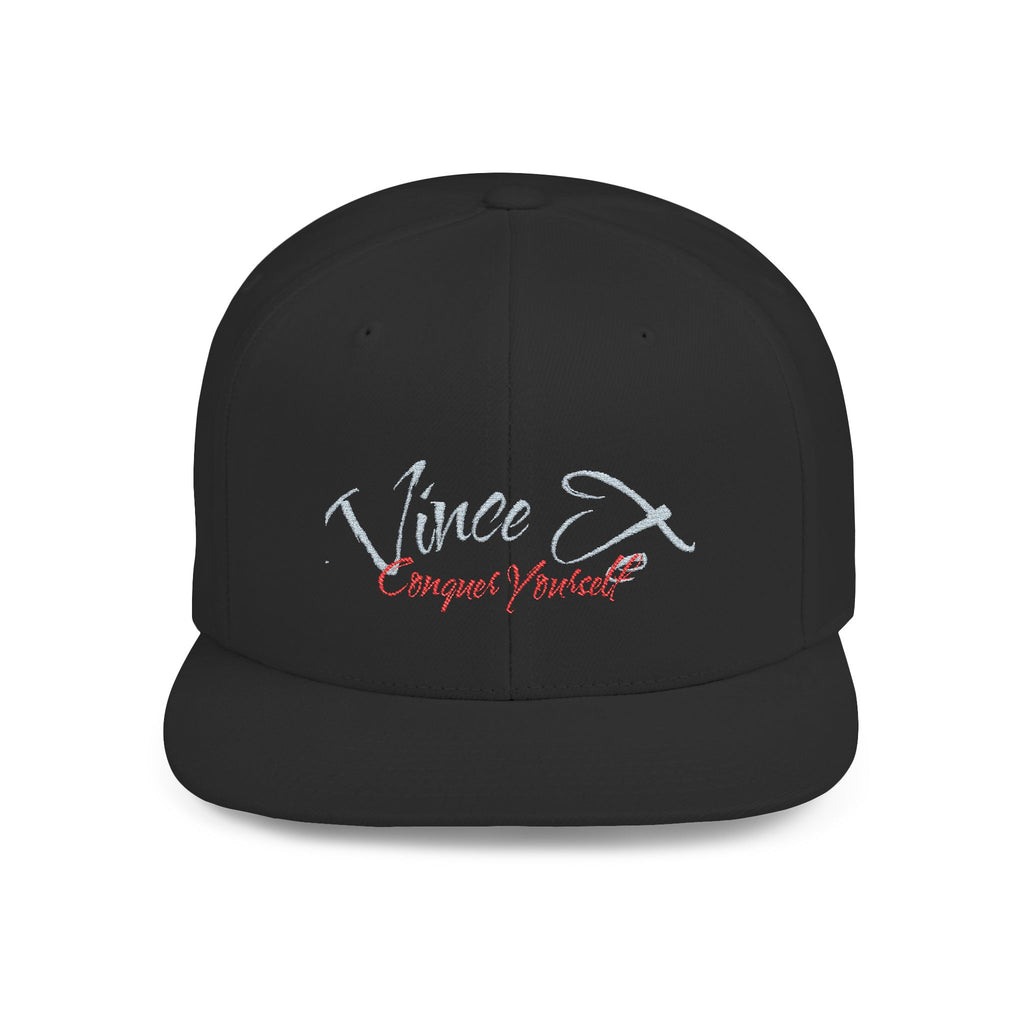 Flat Bill Snapback Hat - Vince Te