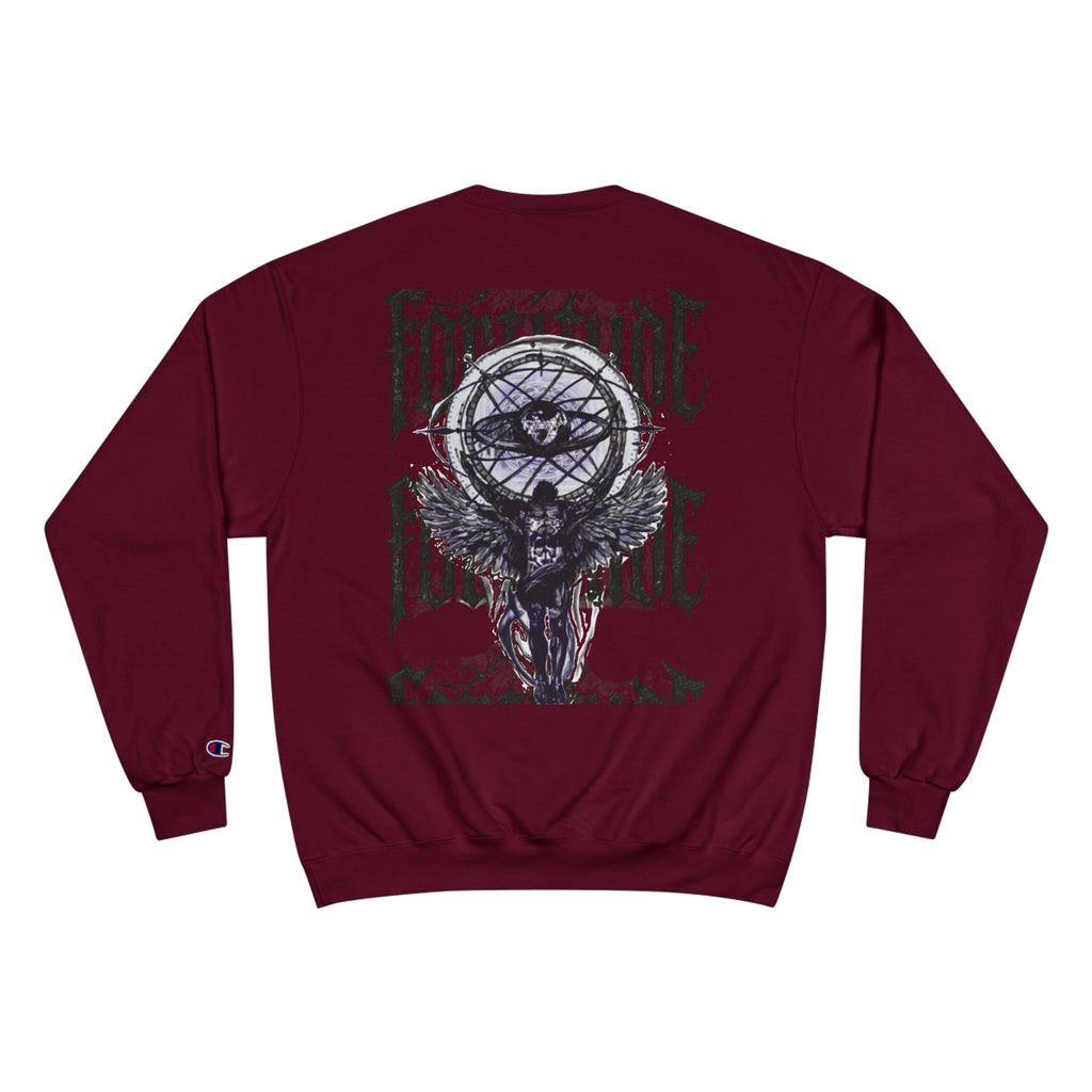 Fortitude Graphic Champion Sweatshirt for Resilience and Strength